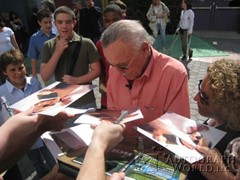 signing photo