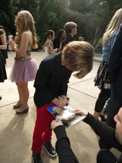 Steele Stebbins autograph