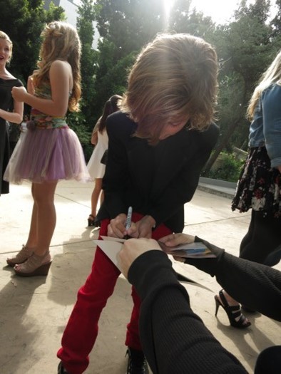 Steele Stebbins autograph