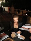 Stephanie Corneliussen signing proof