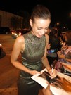 Stephanie Corneliussen signing proof