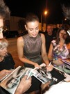 Stephanie Corneliussen signing proof