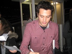 signing photo