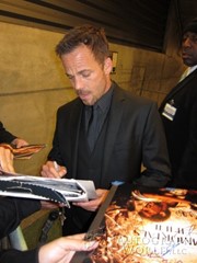 signing photo