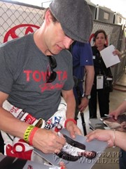 signing photo