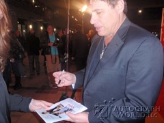signing photo