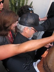 signing photo