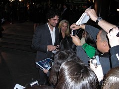 signing photo