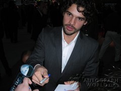 signing photo