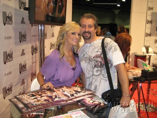 Stormy Daniels autograph