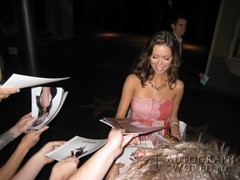 signing photo