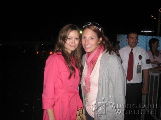 Summer Glau autograph