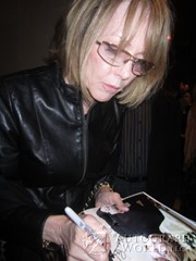 signing photo