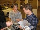 T. R. Knight signing proof