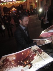 signing photo