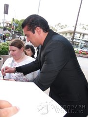 signing photo