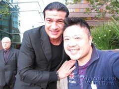 signing photo