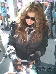 signing photo