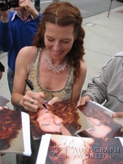 signing photo