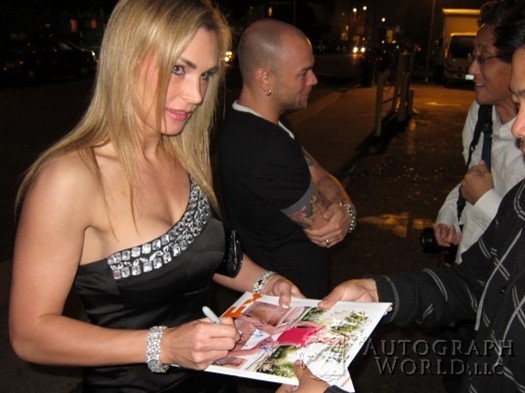 Tanya Tate autograph
