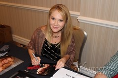 signing photo