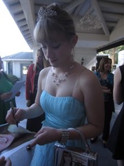 signing photo