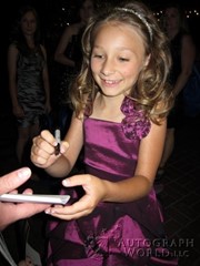 signing photo