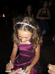 signing photo