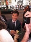 Taylor Lautner signing proof