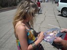 Taylor Spreitler signing proof