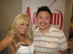 signing photo