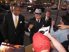 signing photo