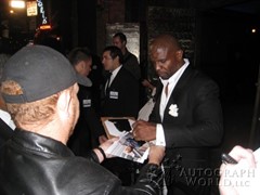signing photo