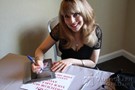 Tessa Richarde signing proof