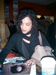 signing photo
