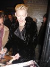 Tilda Swinton signing proof