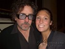 Tim Burton signing proof