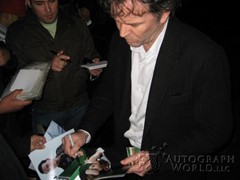 signing photo