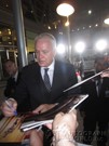 Tim Robbins signing proof