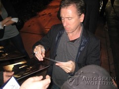 signing photo