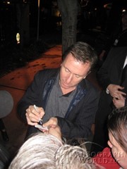 signing photo