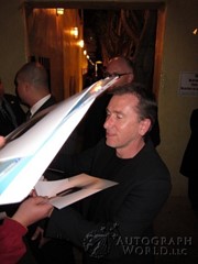 signing photo