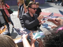 signing photo
