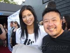 signing photo