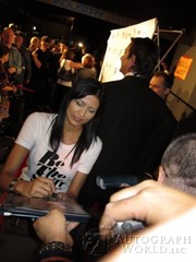 signing photo