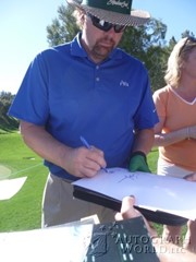 signing photo