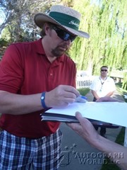 signing photo