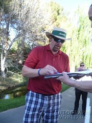 signing photo