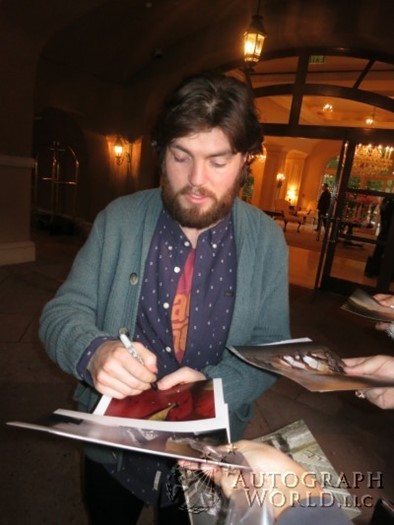 Tom Burke autograph