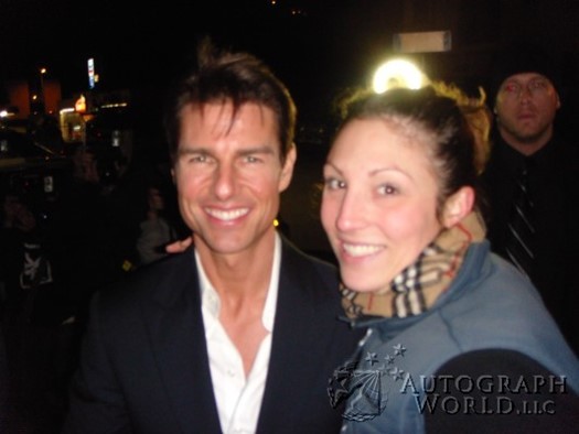 Tom Cruise autograph